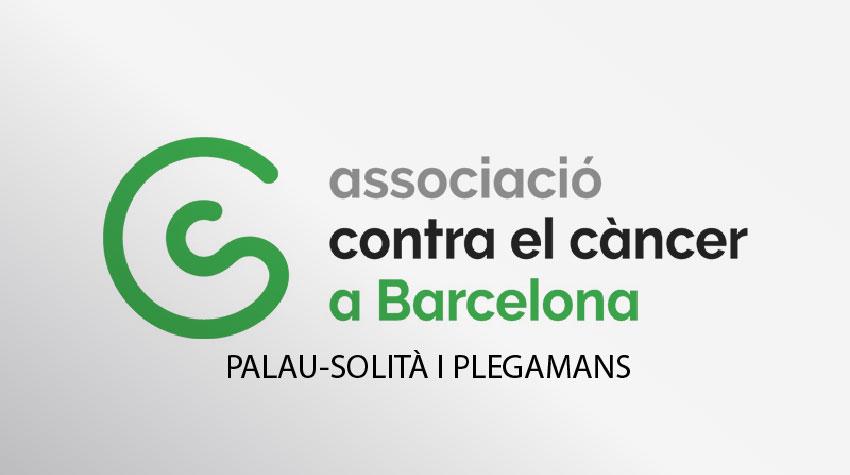 logo associació contra el càncer a barcelona - palau-solità i plegamans