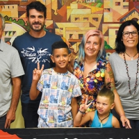 Nafei, nen d’acollida, a Palau