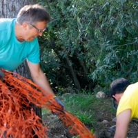 La neteja voluntària de Can Puig-Oriol