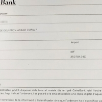 Recaptació de la 3a Xocolatada Solidària