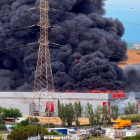 Incendi a la nau d'Honda de Santa Perpètua