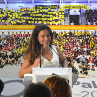 La pista d'hoquei ja porta el seu nom: Berta Busquets